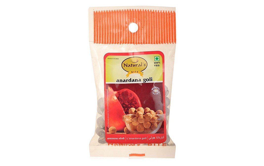 Natural's Bite Anardana Goli    Pack  100 grams